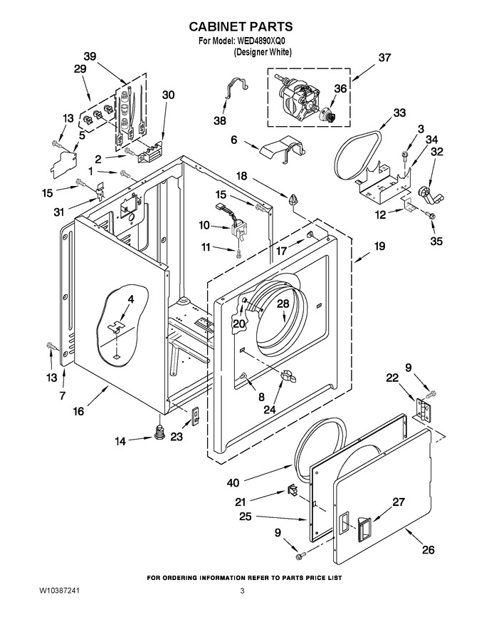 Diagram for WED4890XQ0