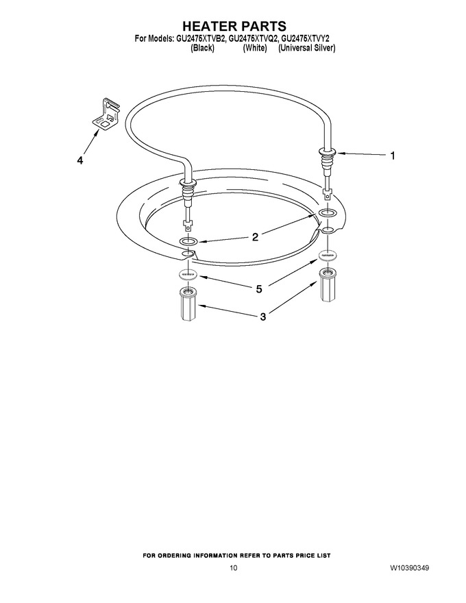 Diagram for GU2475XTVB2