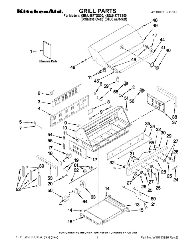 Diagram for KBSU487TSS00