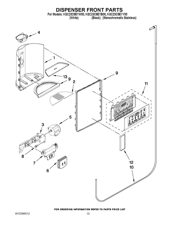 Diagram for KSC23C9EYY00