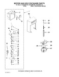 Diagram for 05 - Motor And Ice Container Parts