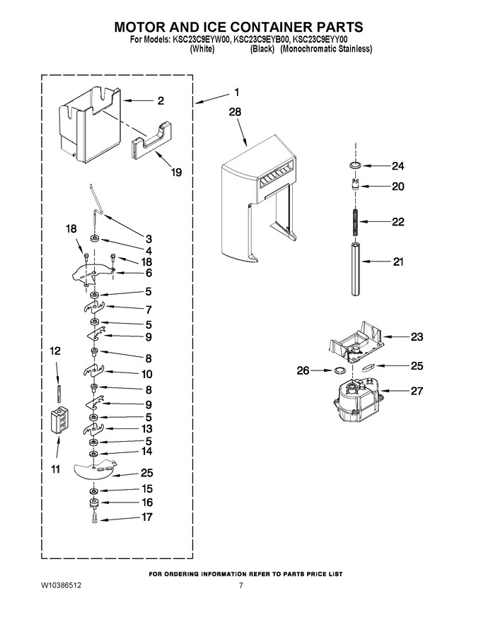 Diagram for KSC23C9EYB00