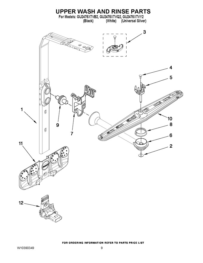 Diagram for GU2475XTVB2