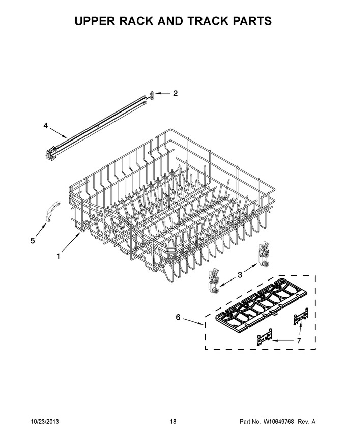 Diagram for WDF775SAYW3