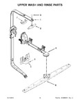 Diagram for 08 - Upper Wash And Rinse Parts