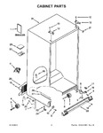 Diagram for 02 - Cabinet Parts