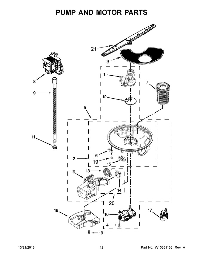 Diagram for WDT790SAYW3
