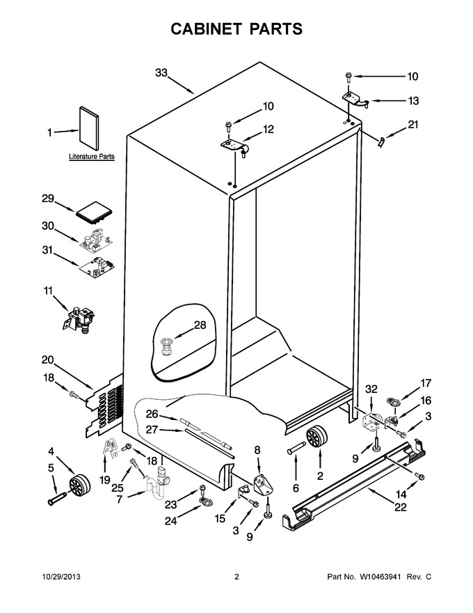 Diagram for GSC25C4EYY01