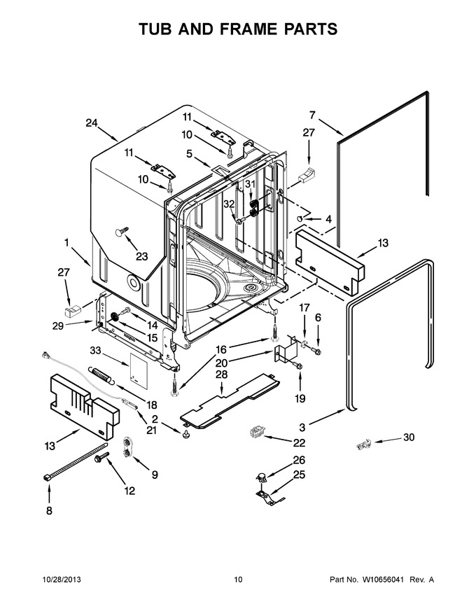 Diagram for KDFE454CSS1