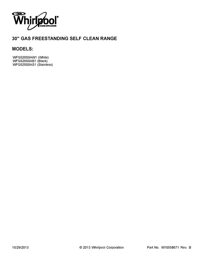 Diagram for WFG520S0AS1