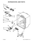 Diagram for 04 - Refrigerator Liner Parts