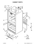 Diagram for 02 - Cabinet Parts