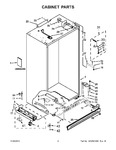 Diagram for 02 - Cabinet Parts