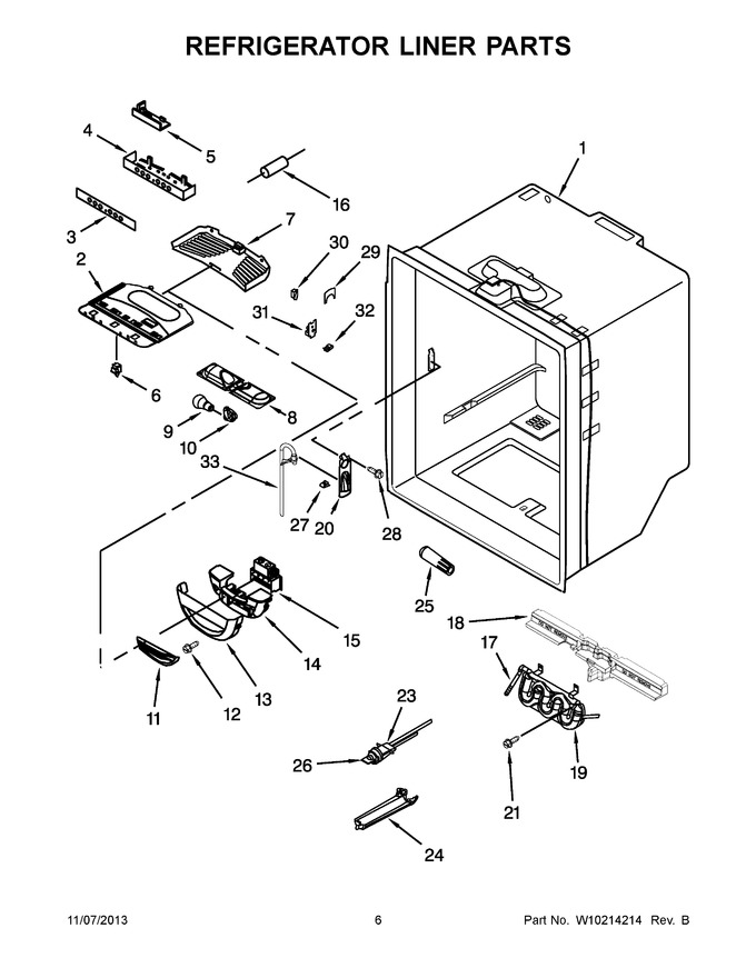 Diagram for KBFS25EVWH0
