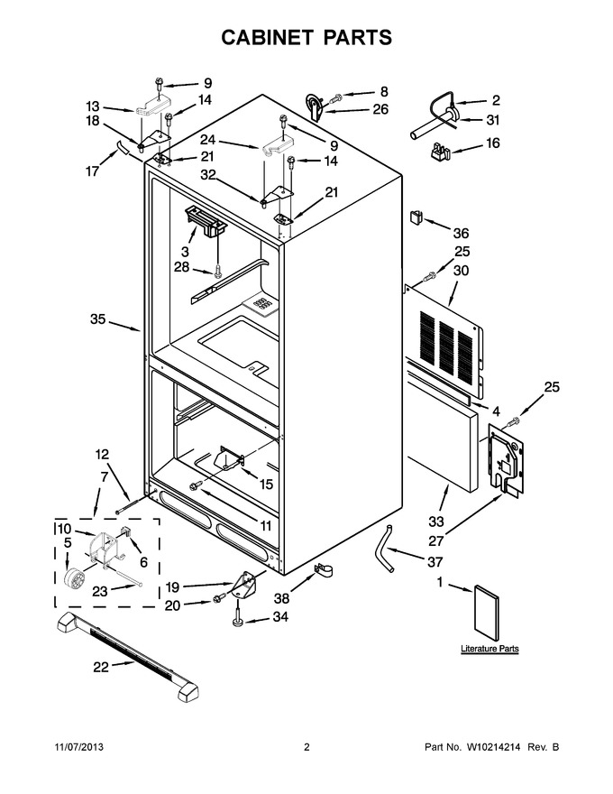 Diagram for KBFS25EVBL0