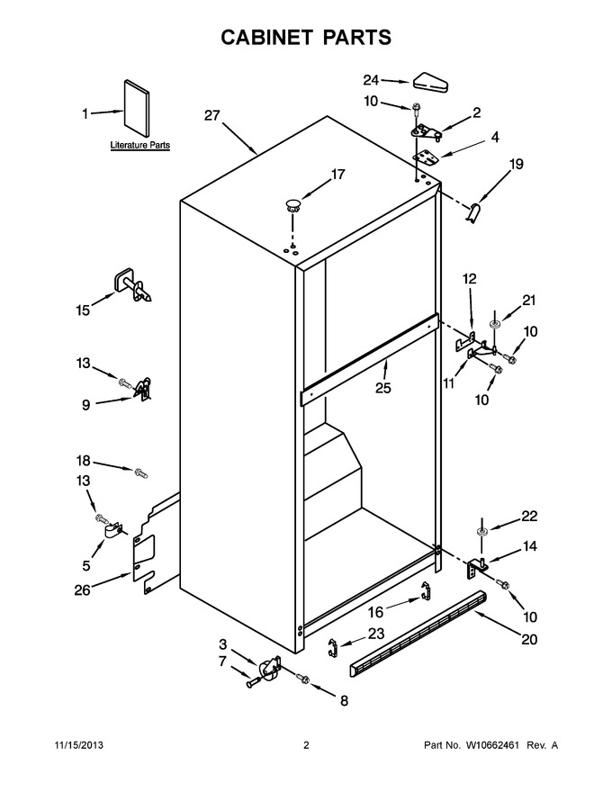 Diagram for WRT138TFYB01