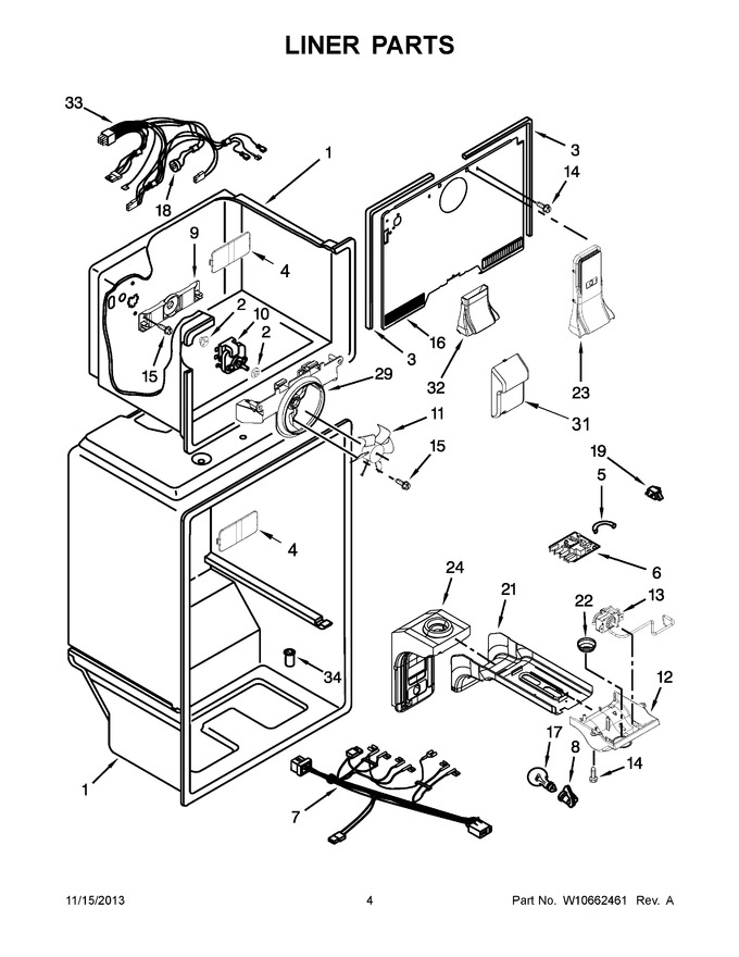 Diagram for WRT138TFYB01