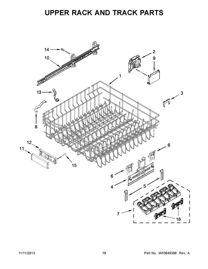 Diagram for KDTE204DWH0