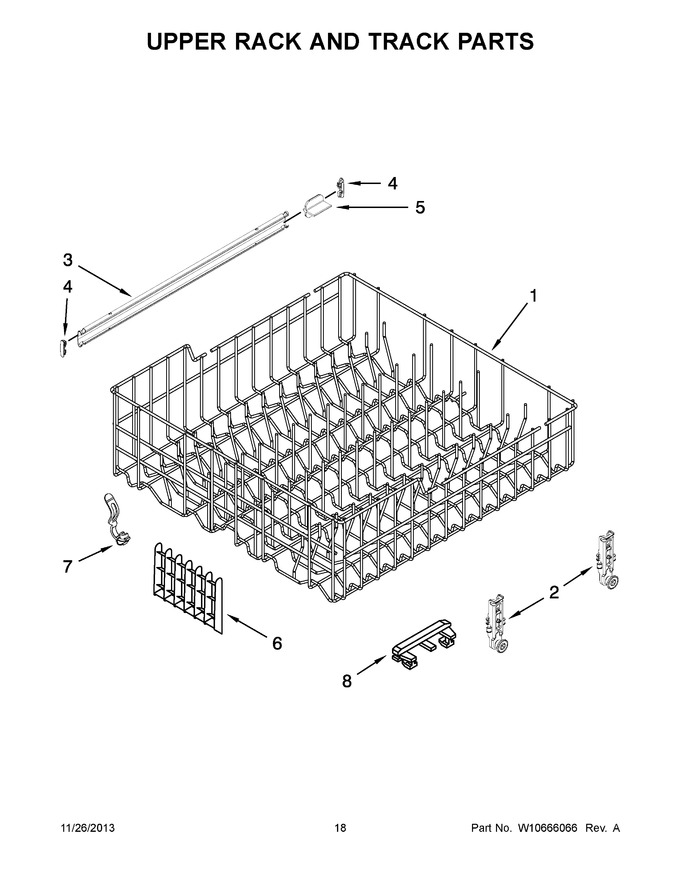 Diagram for WDF530PAYW7