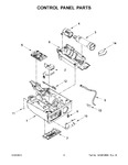 Diagram for 05 - Control Panel Parts