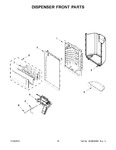 Diagram for 09 - Dispenser Front Parts