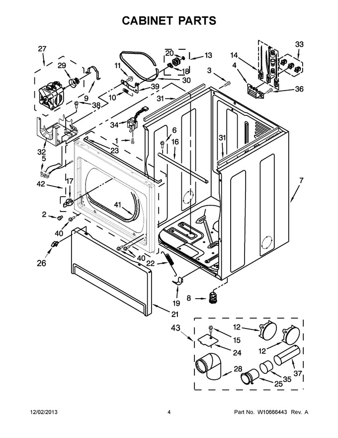 Diagram for WED5810BW0