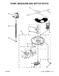 Diagram for 07 - Pump, Washarm And Motor Parts