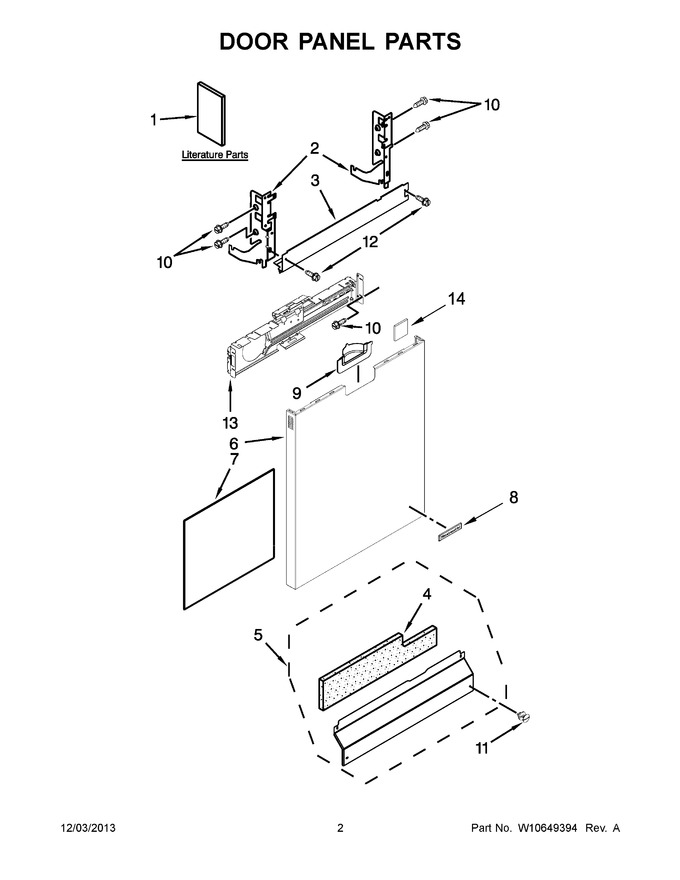 Diagram for KDFE304DWH0
