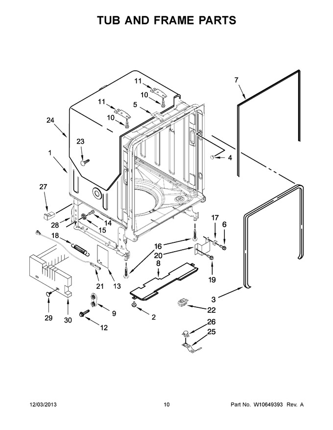 Diagram for KDFE104DWH0