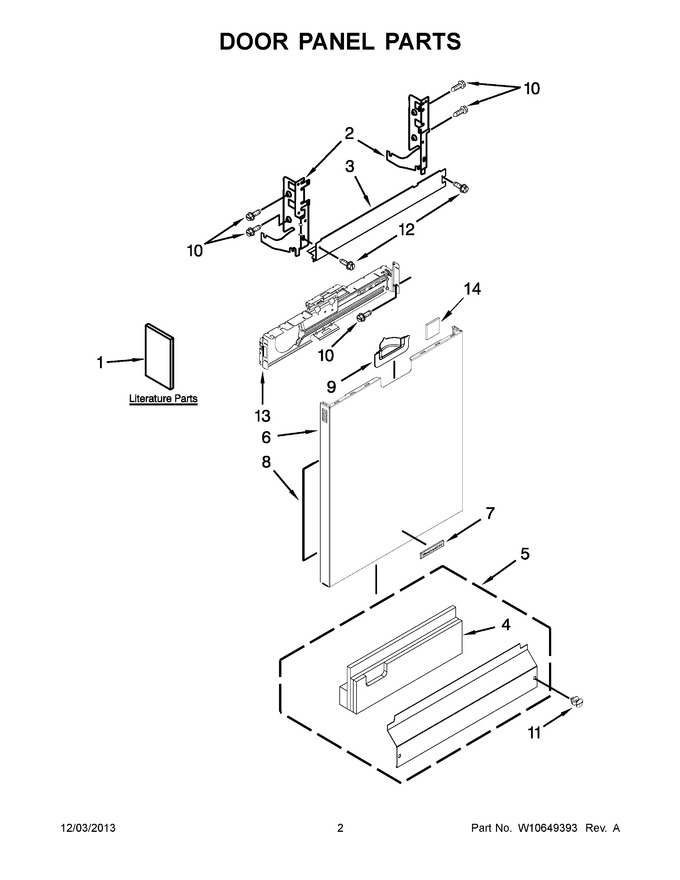 Diagram for KDFE104DWH0