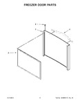 Diagram for 04 - Freezer Door Parts