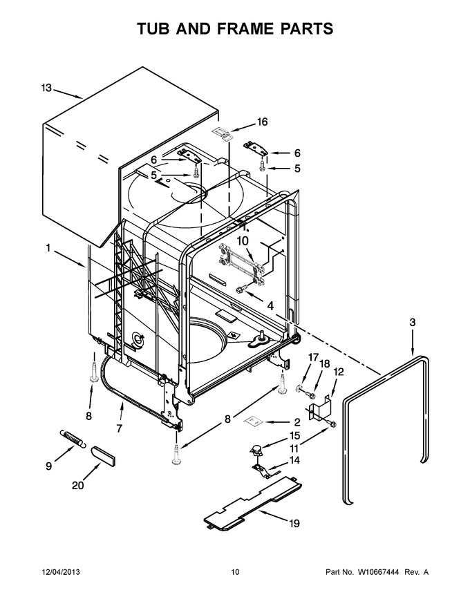 Diagram for WDT710PAYE6