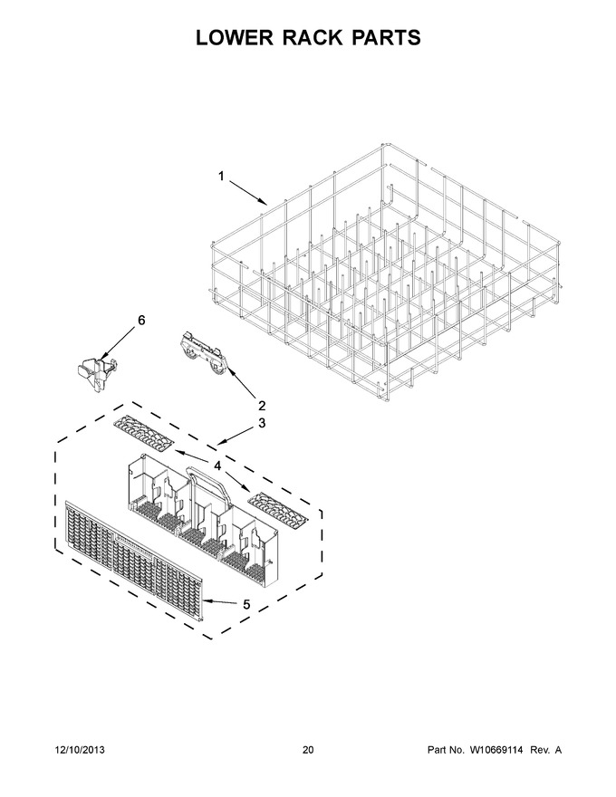 Diagram for WDF530PLYB7