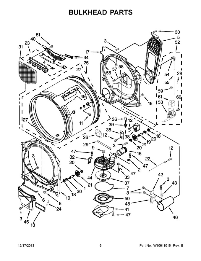 Diagram for WGD8500BR0