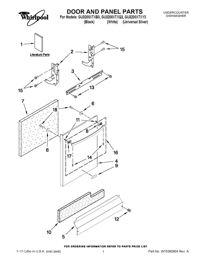 Diagram for GU3200XTXB3