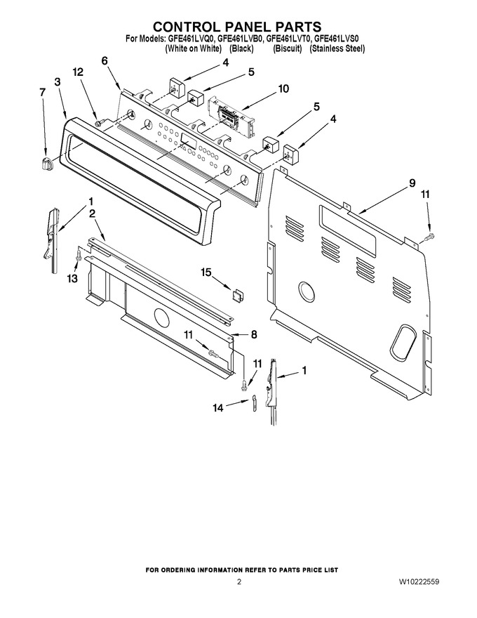 Diagram for GFE461LVQ0