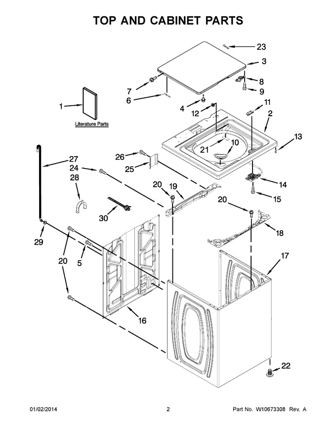 Diagram for CAW9244DW0