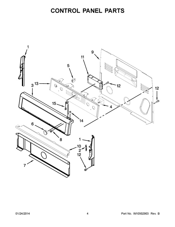 Diagram for YWFE710H0AW0