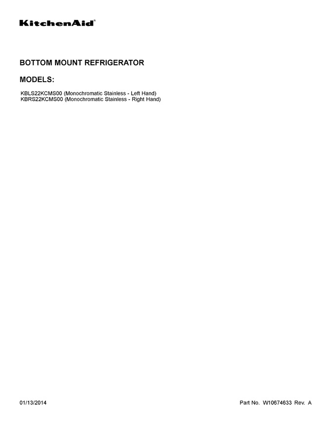 Diagram for KBRS22KCMS00