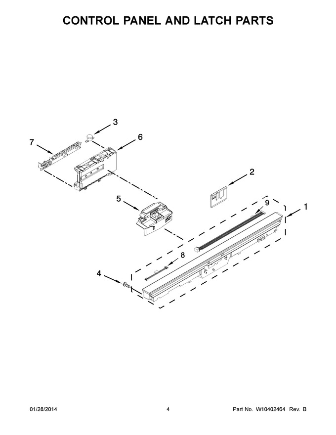 Diagram for KUDS30SXWH0