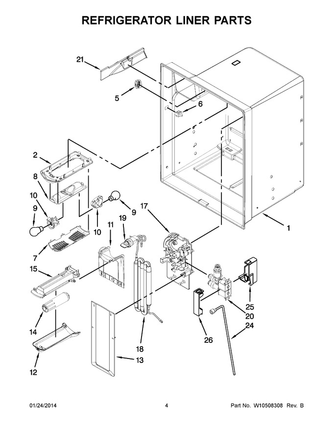 Diagram for KFIS25XVMS10