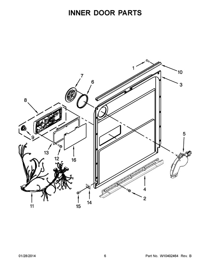 Diagram for KUDS30SXWH0