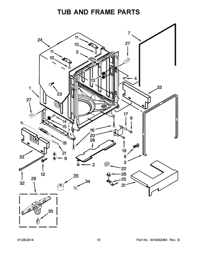 Diagram for KUDS30SXBL0
