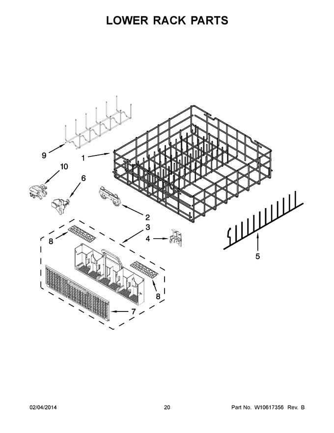 Diagram for WDF730PAYM6