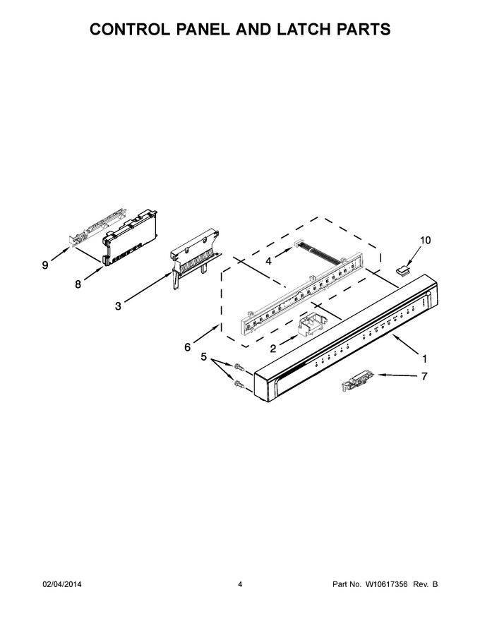 Diagram for WDF730PAYW6
