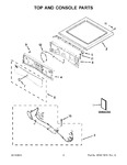Diagram for 02 - Top And Console Parts