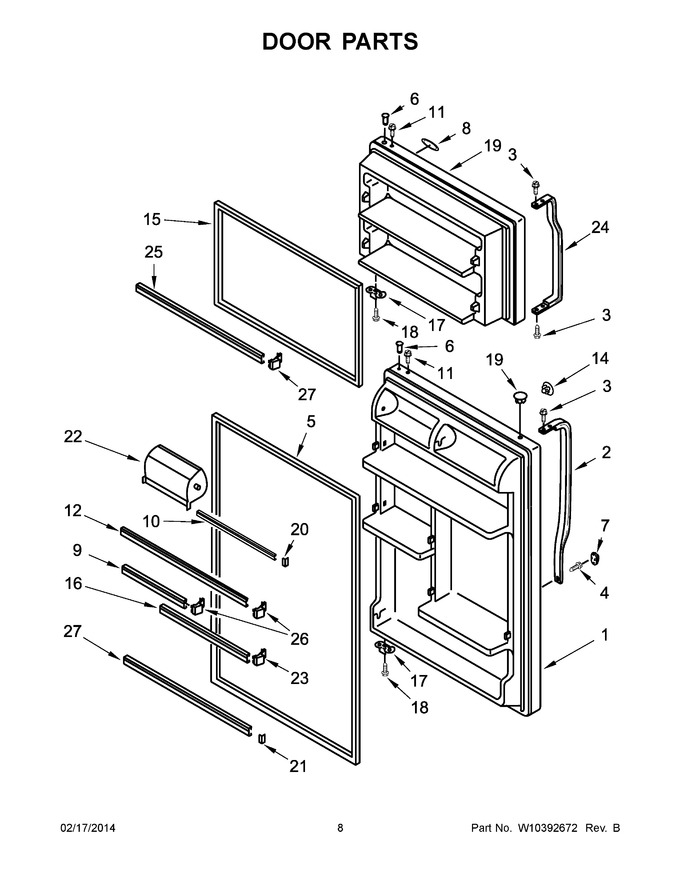 Diagram for WRT108TFYB00