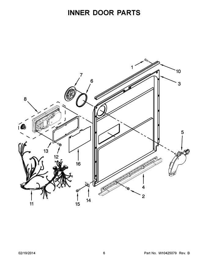 Diagram for KUDS30IXWH3