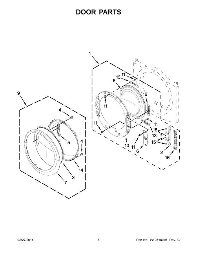 Diagram for WGD88HEAC0