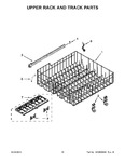 Diagram for 10 - Upper Rack And Track Parts